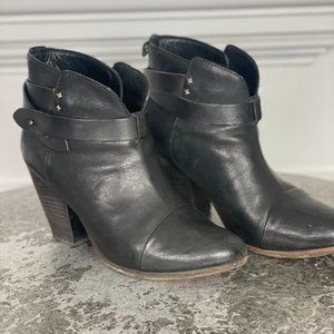 Rag & Bone Black Leather Boots sz 40